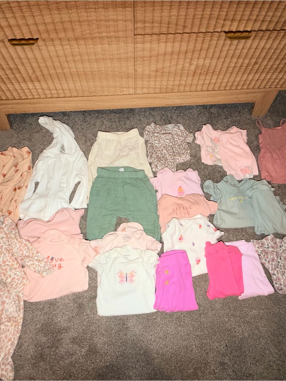 0-3/3M baby girl bundle